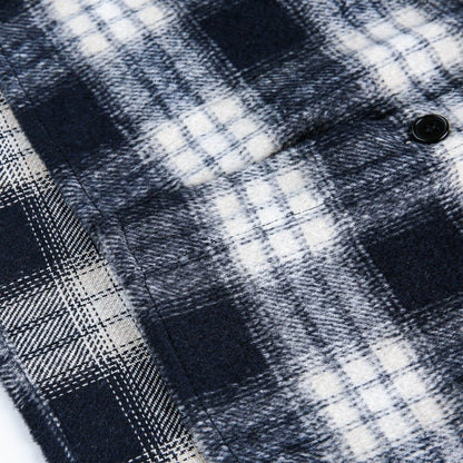 Checkered Hooded Shirt - Thrashink