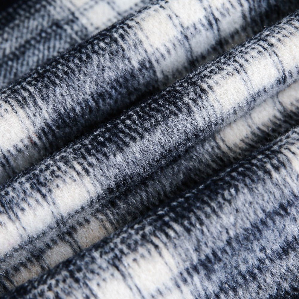 Checkered Hooded Shirt - Thrashink