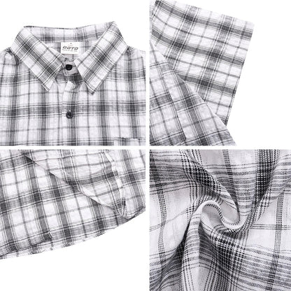 Classic Contrast Check Shirt - Thrashink