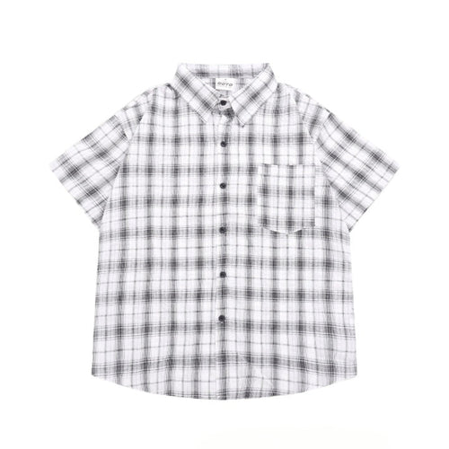 Classic Contrast Check Shirt - Thrashink