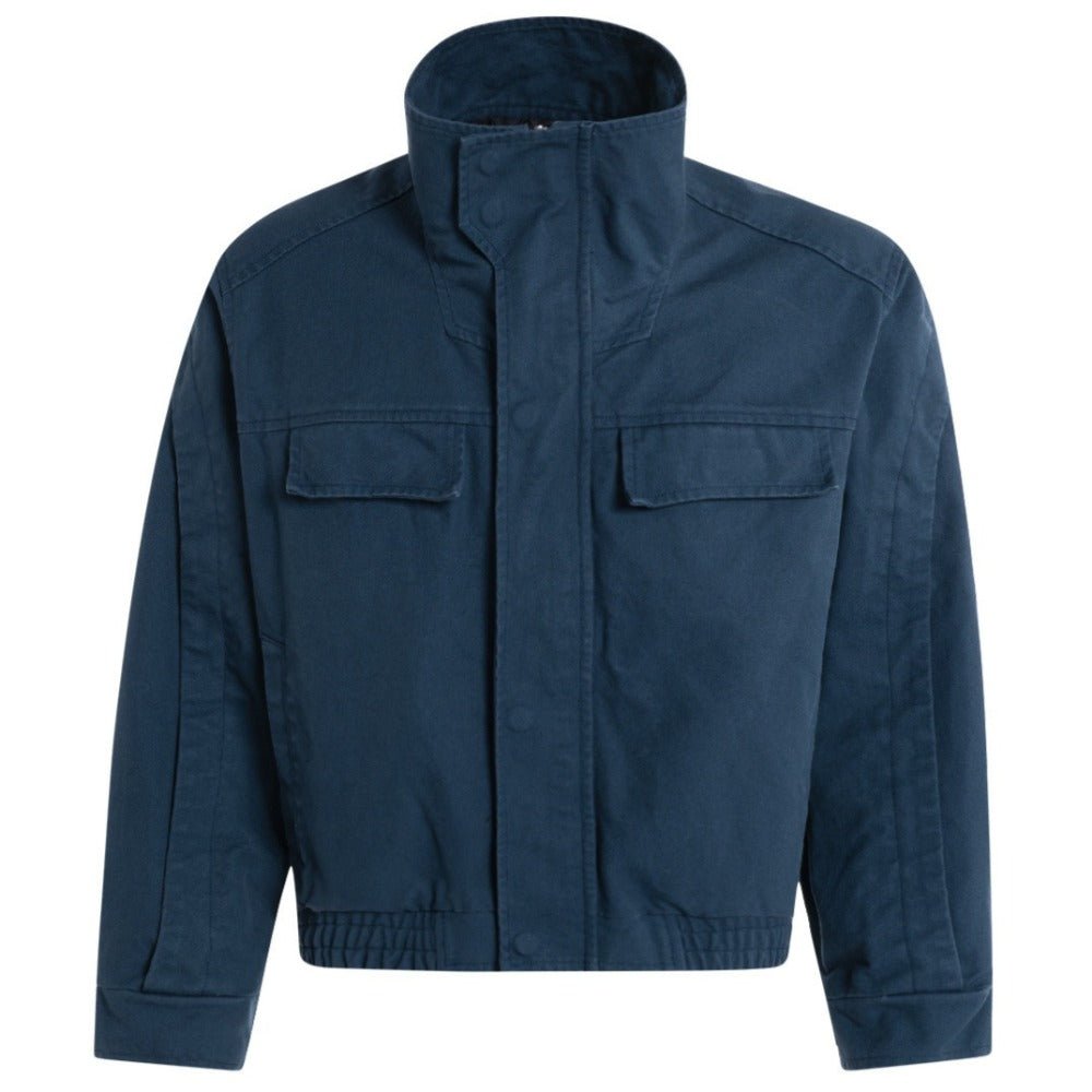 Classic Stand - Collar Cargo Jacket - Thrashink