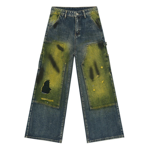 Color Splash Jeans - Thrashink