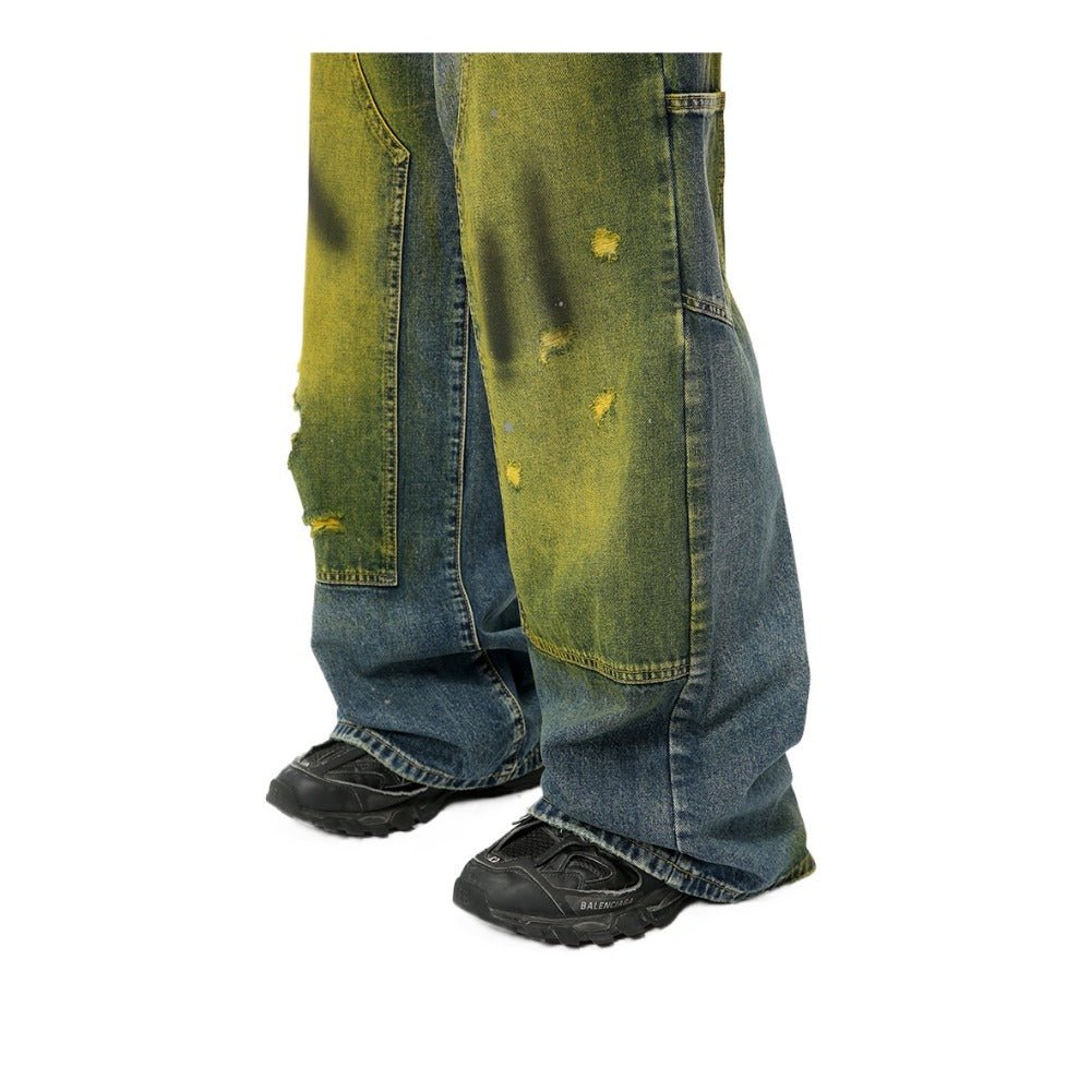 Color Splash Jeans - Thrashink