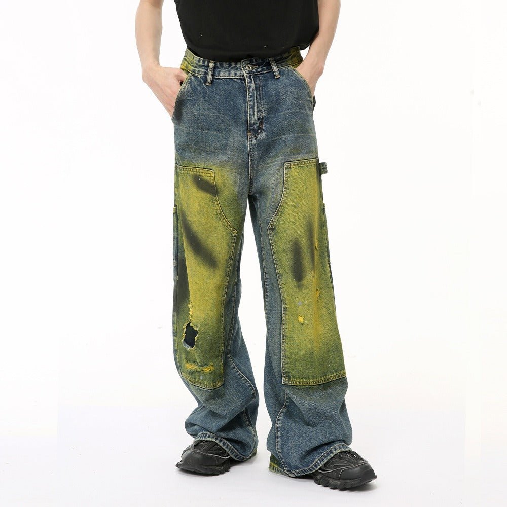 Color Splash Jeans - Thrashink
