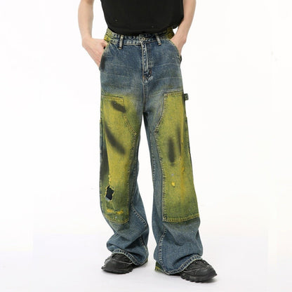 Color Splash Jeans - Thrashink