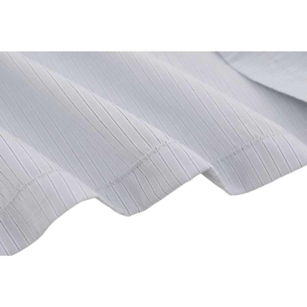 Creative Burn Pattern Striped Shirt - Thrashink