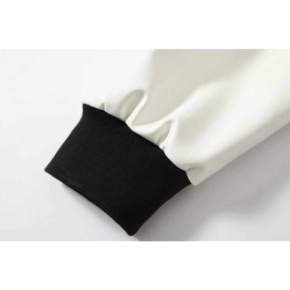 Cross Snake Pattern Jacket - Thrashink