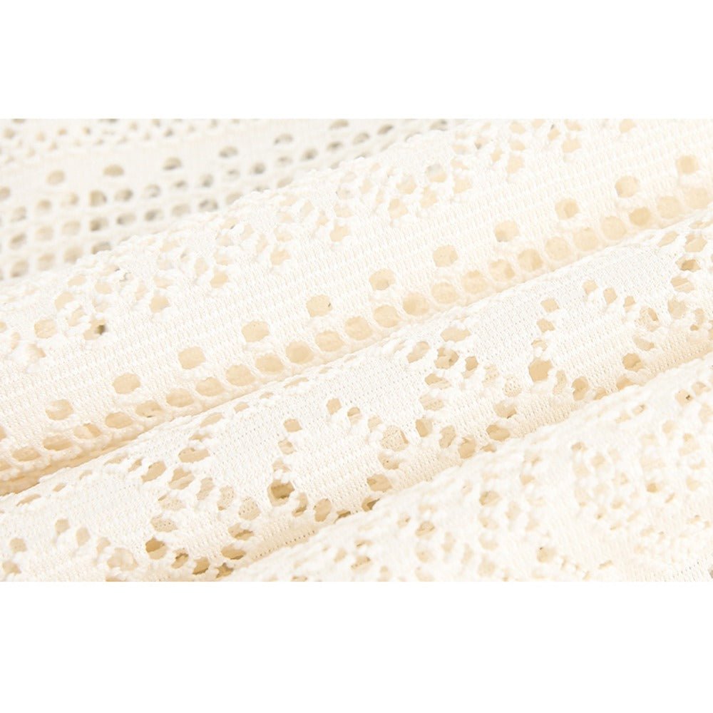 Cutout Cuban Collar Short Sleeve Shirt - Thrashink