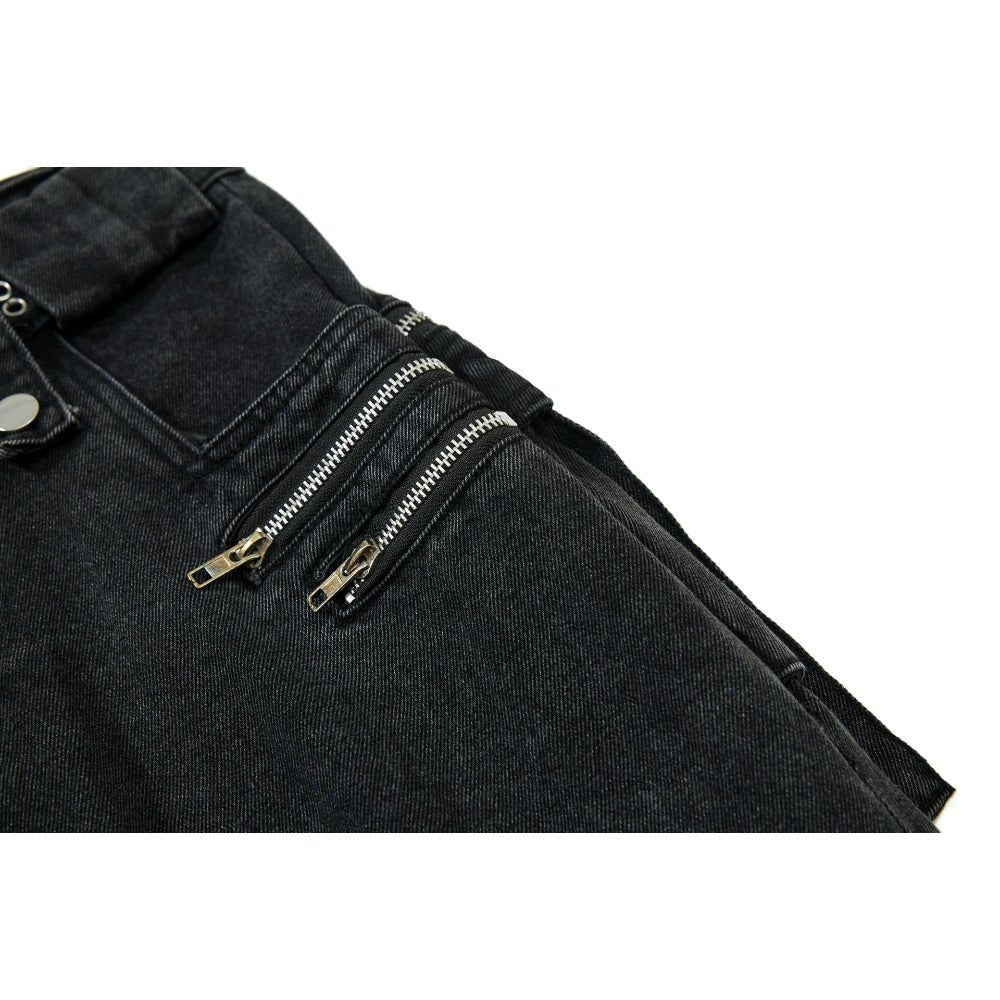 CyberPunk Utility Multi - Pocket Cargo Pants - Thrashink