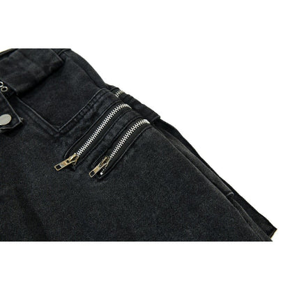 CyberPunk Utility Multi - Pocket Cargo Pants - Thrashink