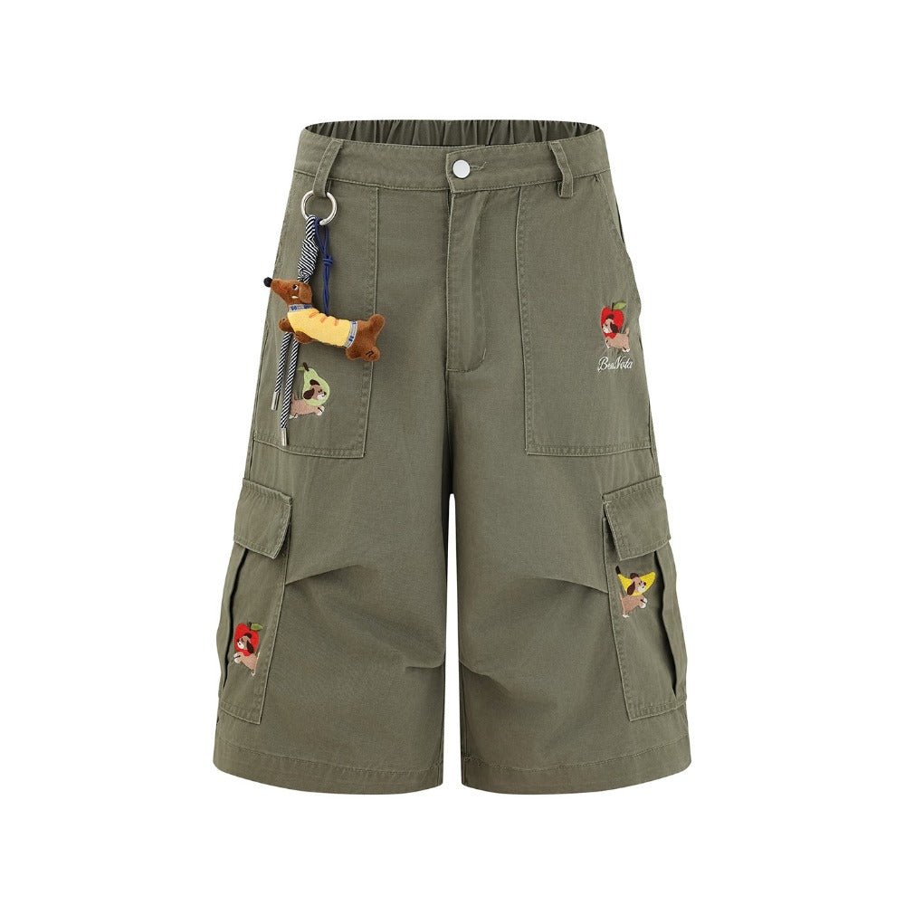 Dachshund Pendant Cargo Shorts - Thrashink