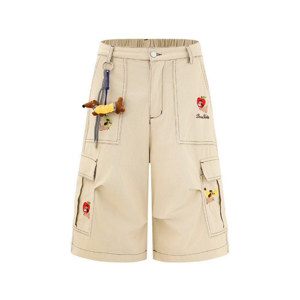 Dachshund Pendant Cargo Shorts - Thrashink
