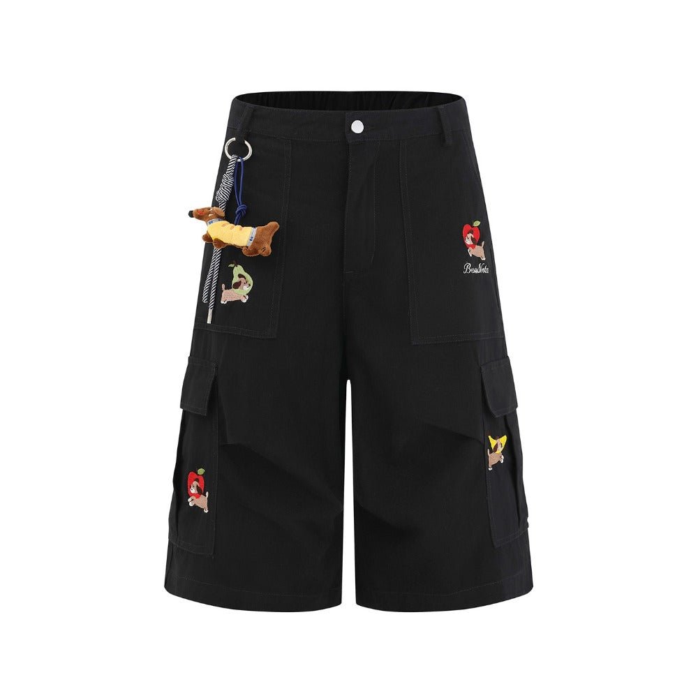 Dachshund Pendant Cargo Shorts - Thrashink