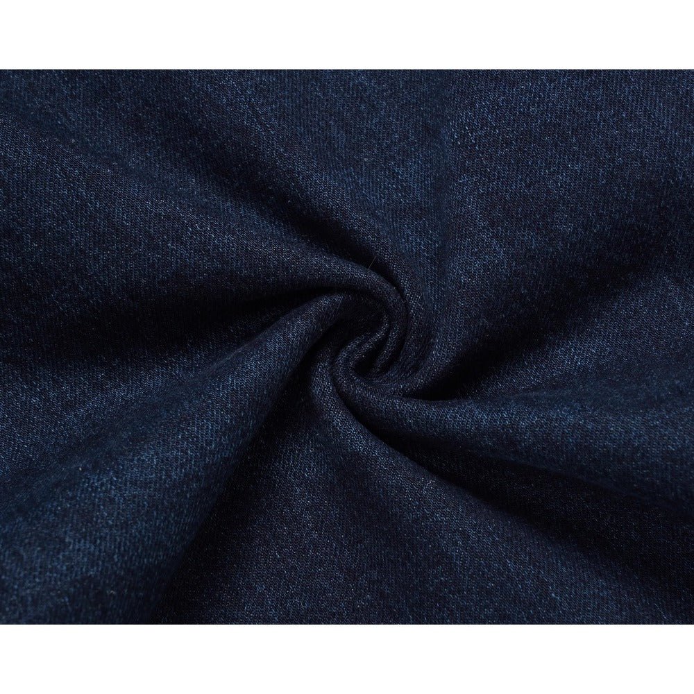 Dark Blue Deconstruction Jeans - Thrashink