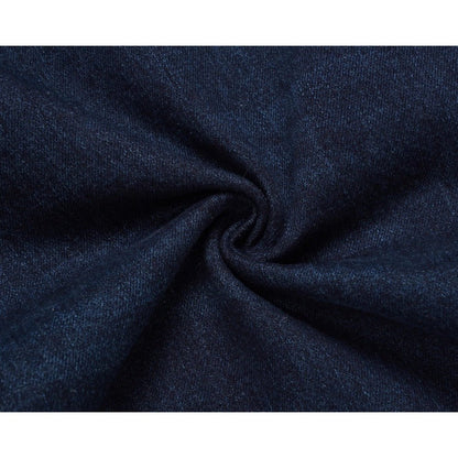 Dark Blue Deconstruction Jeans - Thrashink