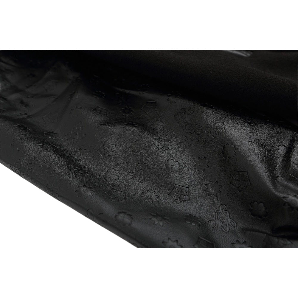 Dark Cupid Embroidered Varsity Jacket - Thrashink