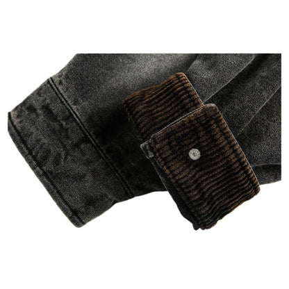 Dark Graffiti Patchwork Jacket - Thrashink