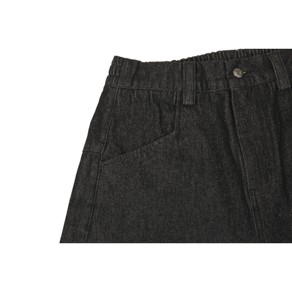 Deconstructed Rivet Scimitar Jeans - Thrashink