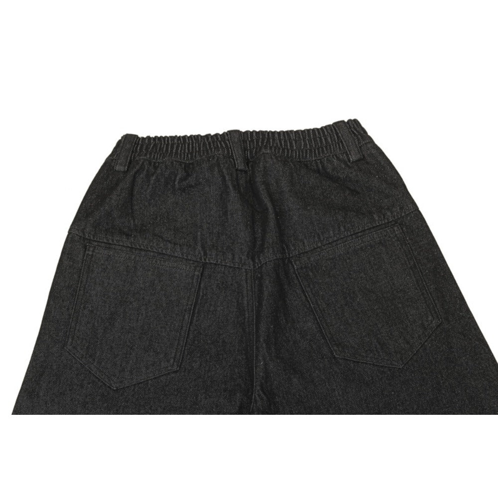 Deconstructed Rivet Scimitar Jeans - Thrashink