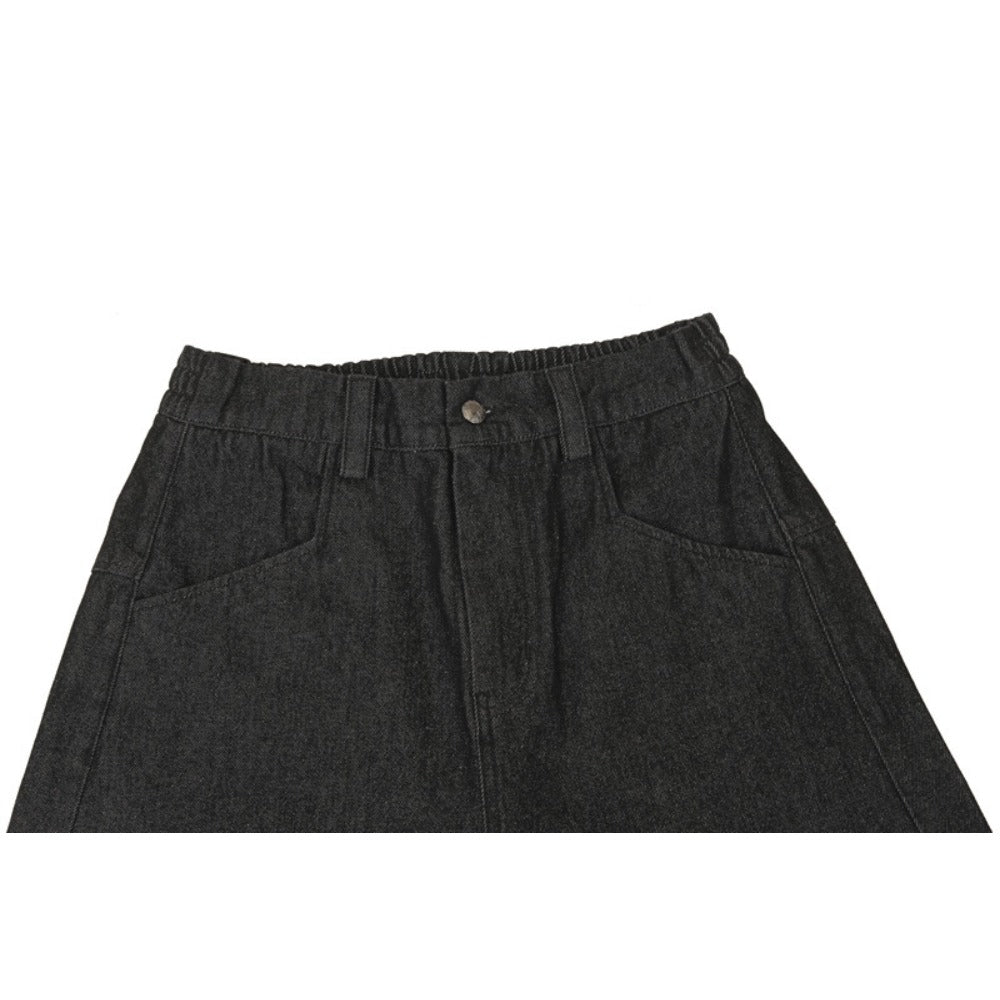 Deconstructed Rivet Scimitar Jeans - Thrashink