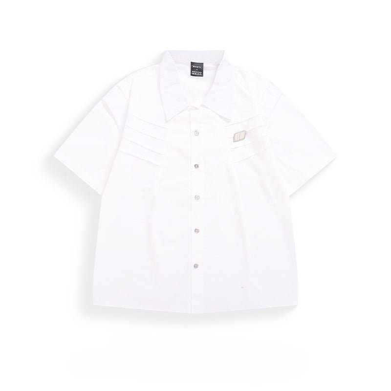 Deconstructed Wrinkled Shirt - Thrashink