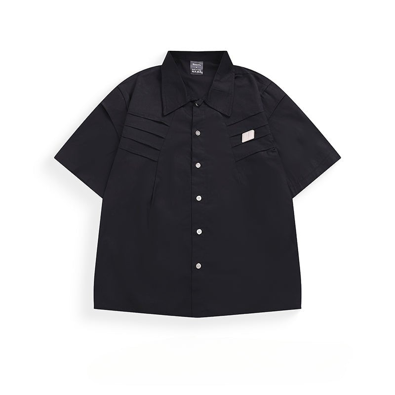 Deconstructed Wrinkled Shirt - Thrashink