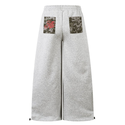 Digital Camo Star Wide - Leg Pants - Thrashink