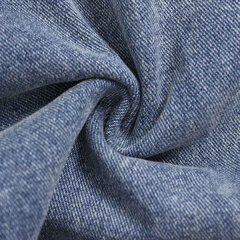 Distressed Light Blue Jeans - Thrashink