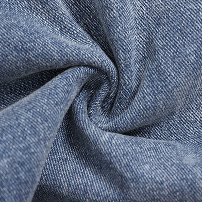 Distressed Light Blue Jeans - Thrashink