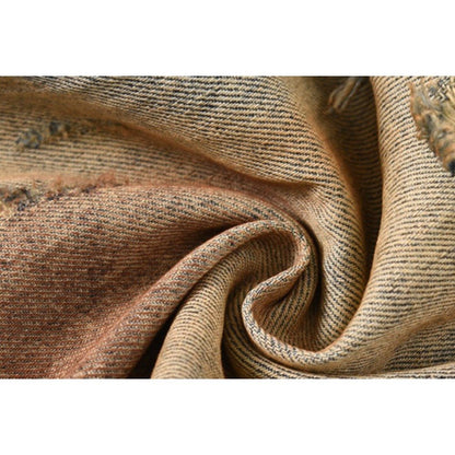 Distressed Mud Wash Baggy Jeans - Thrashink