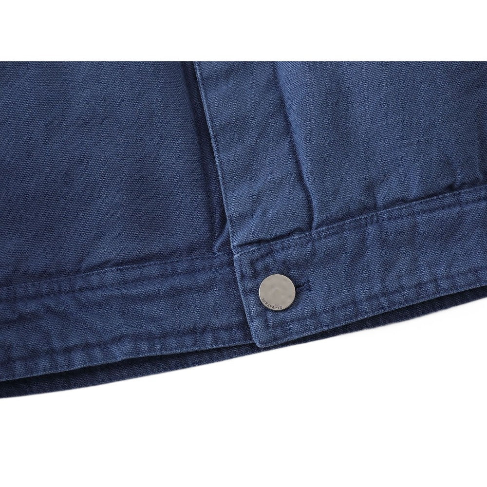 Distressed Thickened Denim Flight Jacket - Thrashink