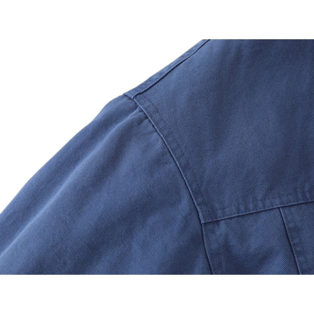 Distressed Thickened Denim Flight Jacket - Thrashink