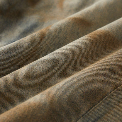 Distressed Tie - Dye Denim Capri Pants - Thrashink