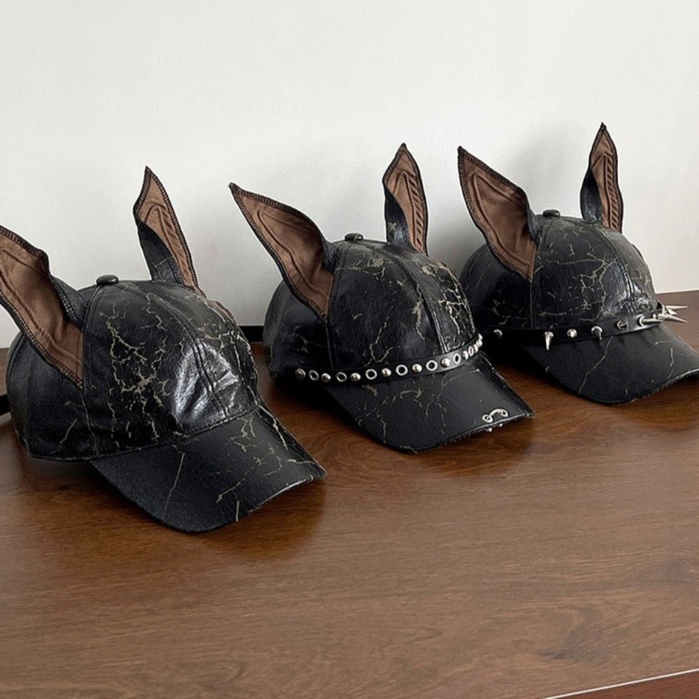 Doberman Ear Baseball Cap - Thrashink