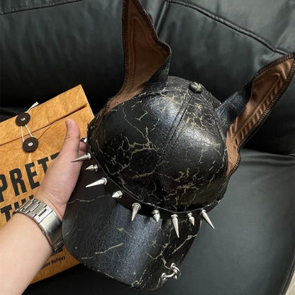 Doberman Ear Baseball Cap - Thrashink