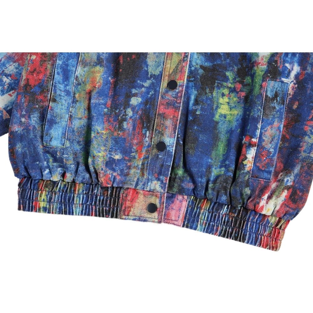 Doodle Denim Jacket - Thrashink