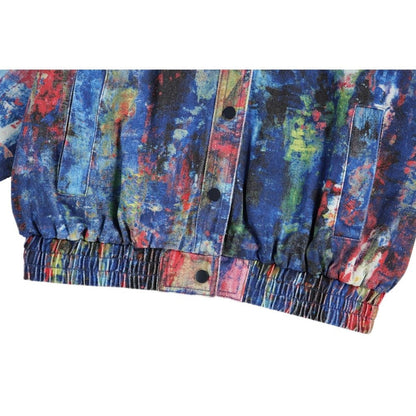 Doodle Denim Jacket - Thrashink
