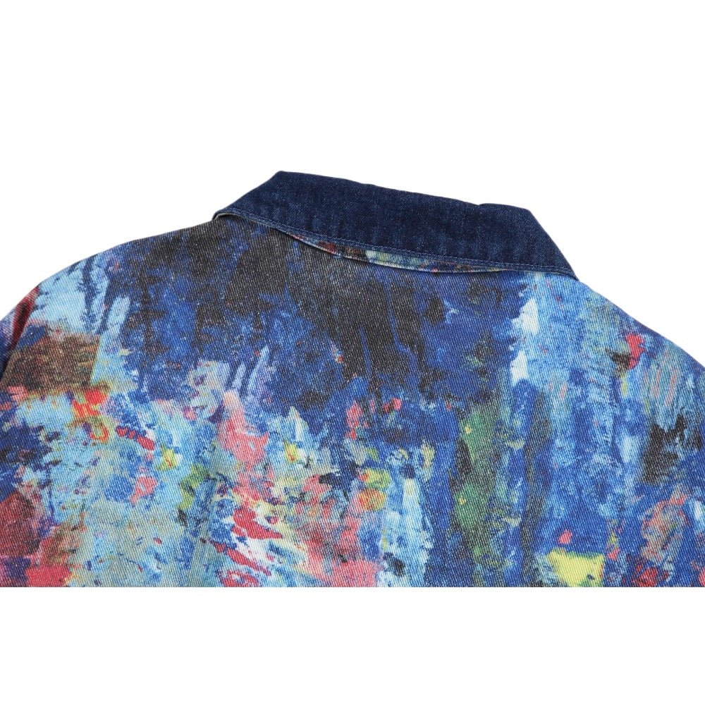 Doodle Denim Jacket - Thrashink