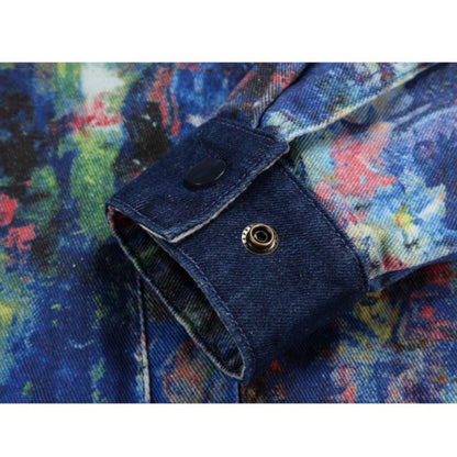 Doodle Denim Jacket - Thrashink
