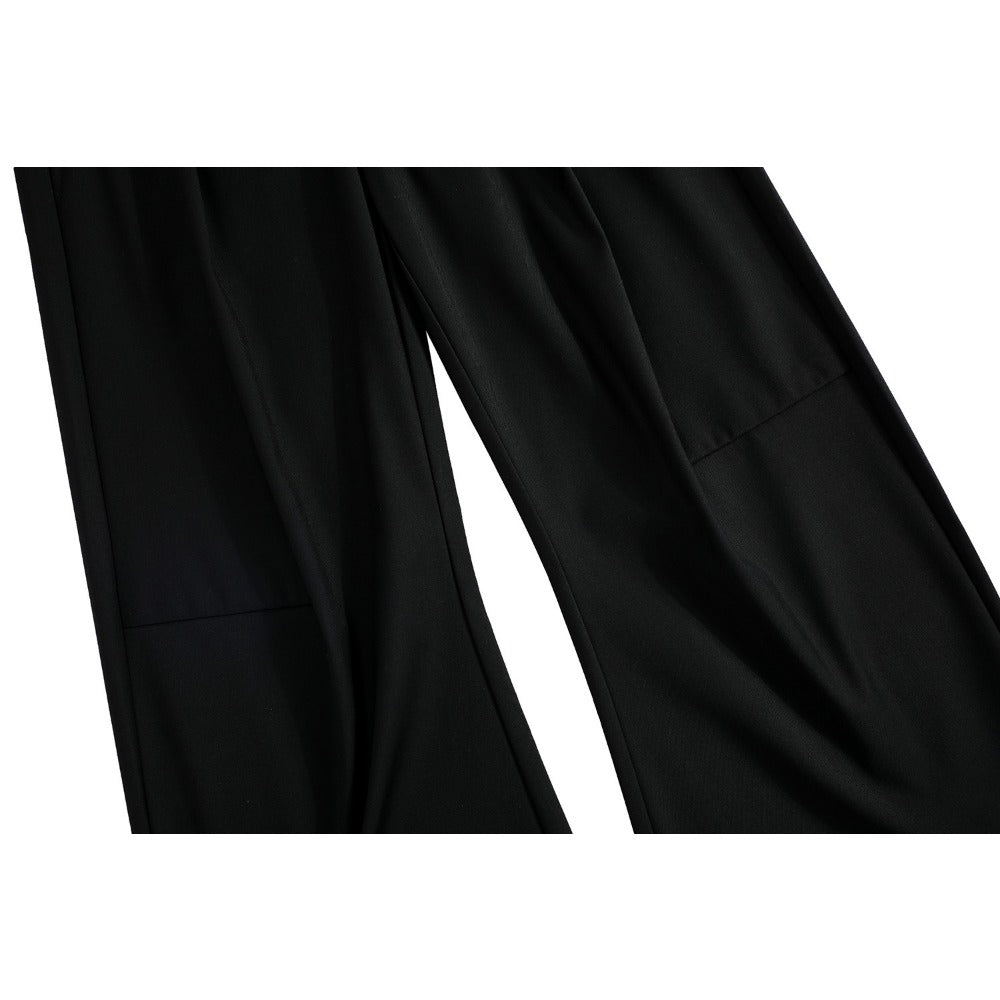 Drape Loose Suit Trousers - Thrashink