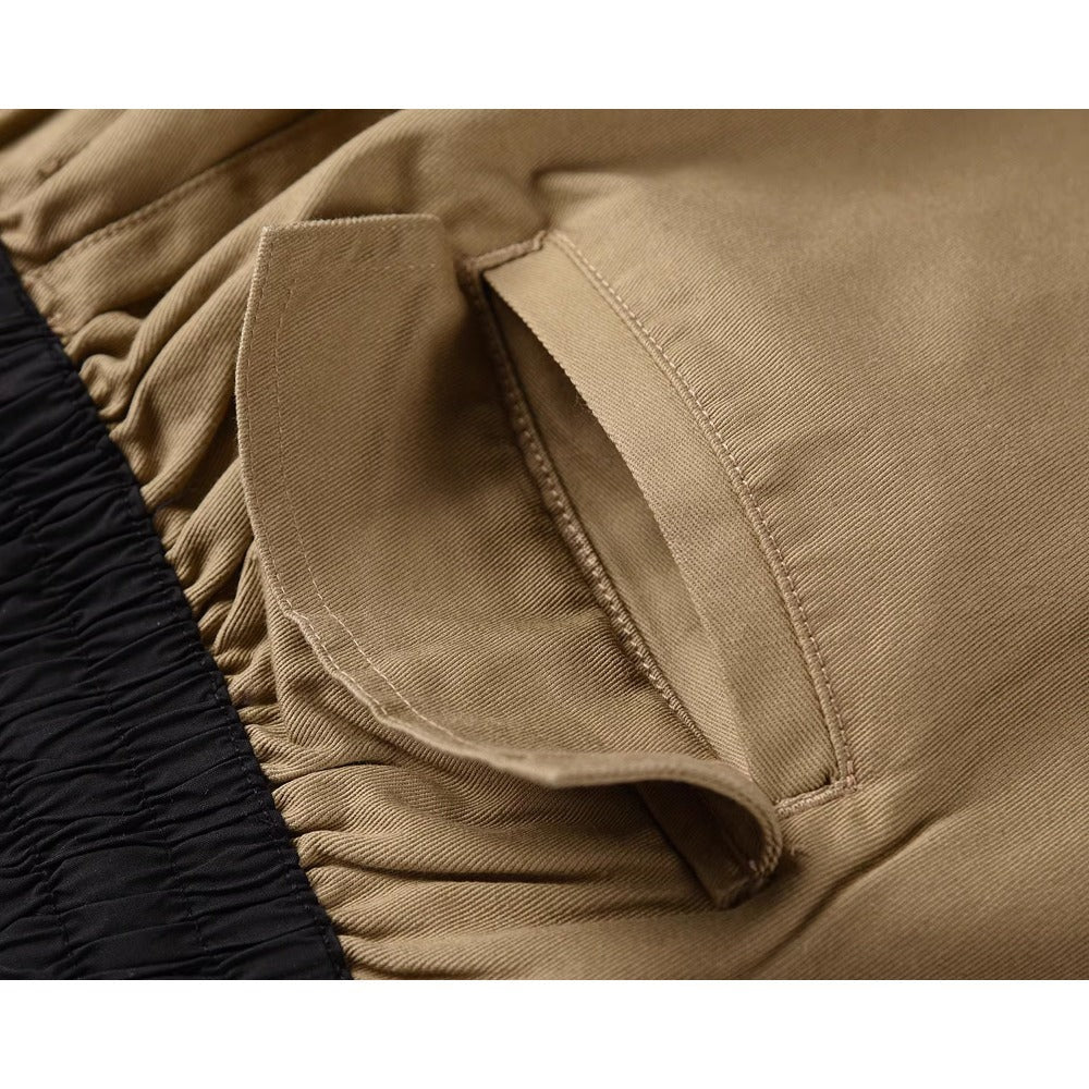 Drawstring Loose Daddy Cargo Pants - Thrashink