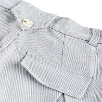 Drooping Style Pleated Suit Pants - Thrashink