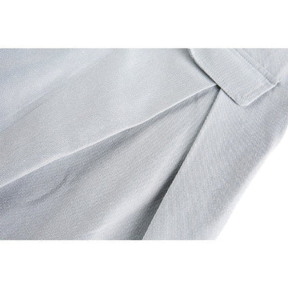 Drooping Style Pleated Suit Pants - Thrashink