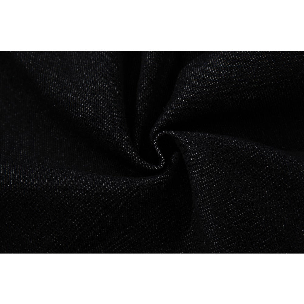 Shadow Rivet Wide-Leg Jeans