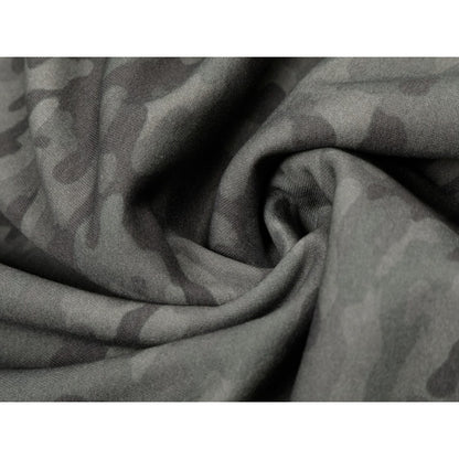 Camo Patchwork Zip-Up Hoodie