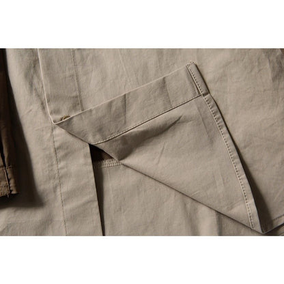 Fake Two - piece Cargo Short Sleeve Shirt - Thrashink