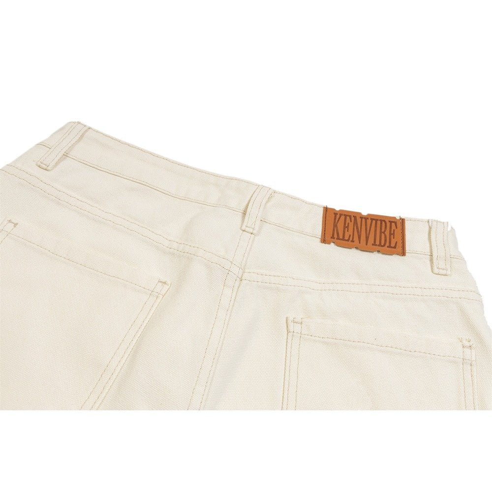 Flame Lace Patch High - Street Baggy Jeans - Thrashink