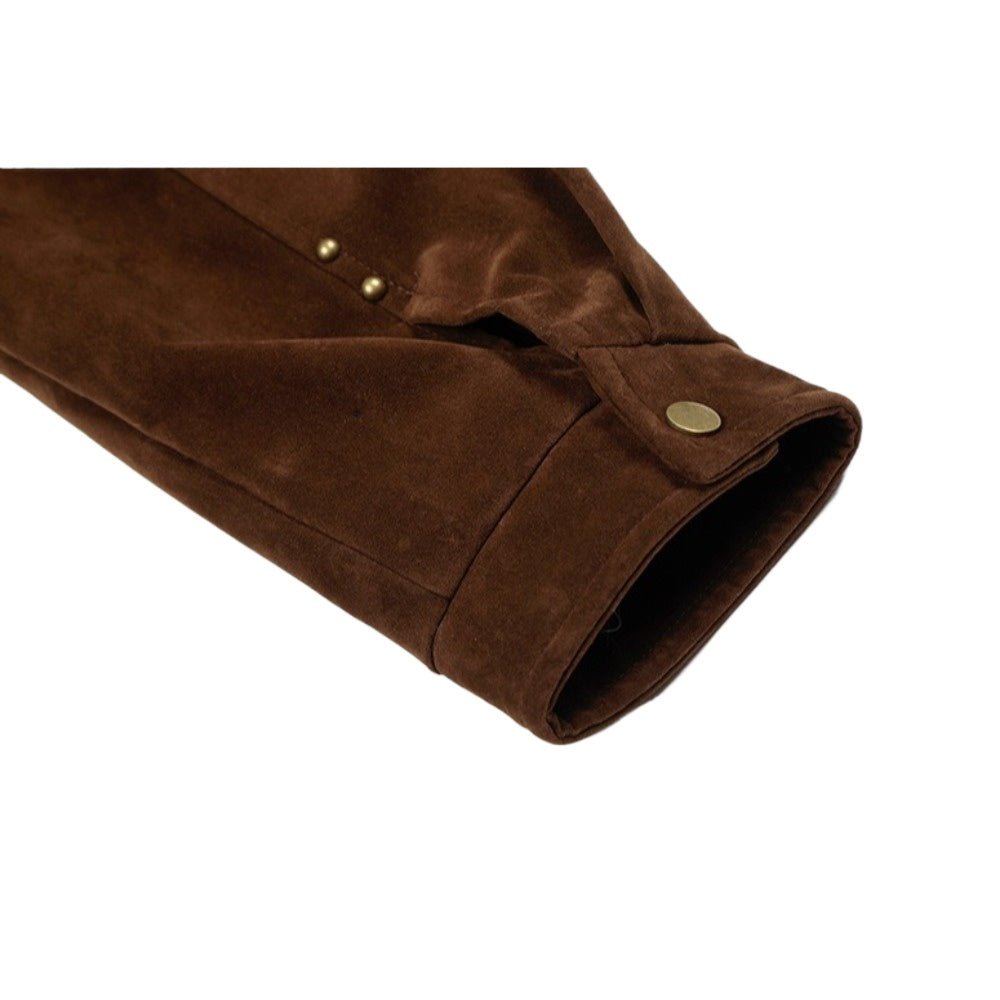 Flocked Rivet Short White Duck Down Jacket - Thrashink