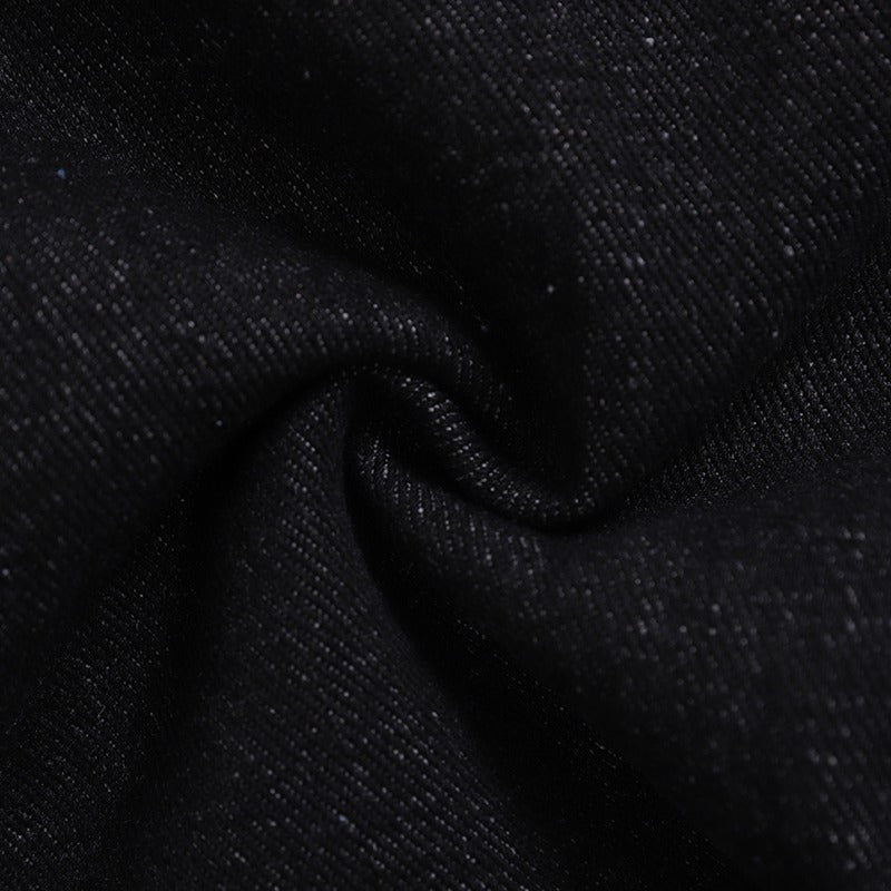 Floral Embroidered Jeans - Thrashink