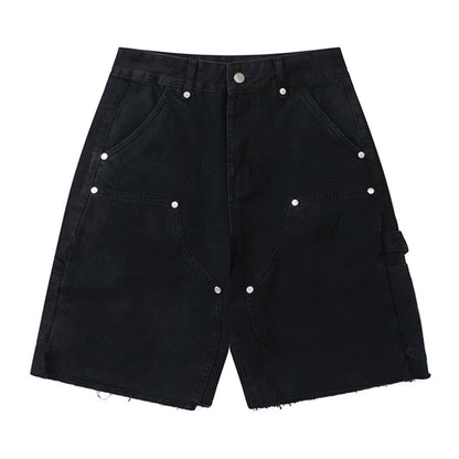 Foundry Denim Shorts - Thrashink